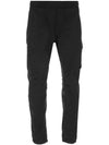 Lens Wappen Chrome R Cargo Track Pants Black - CP COMPANY - BALAAN 3