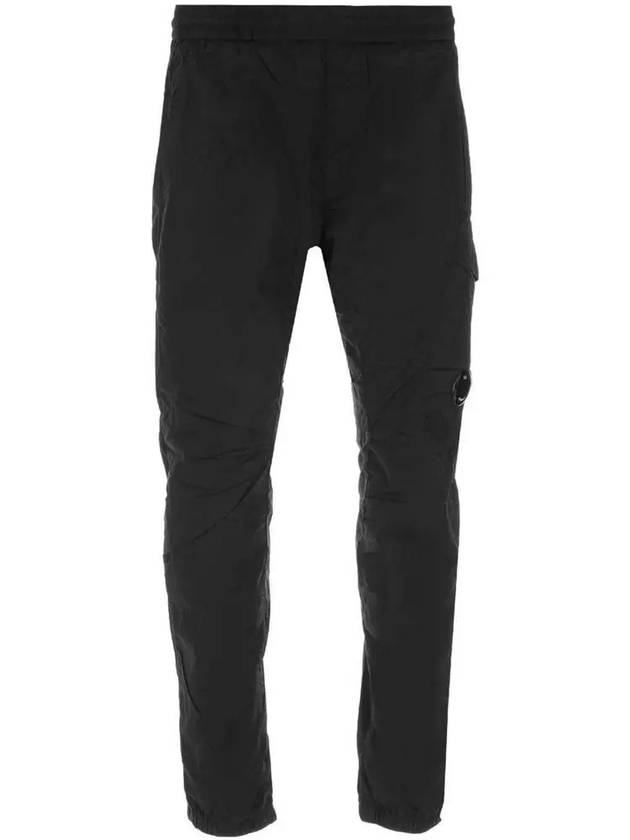 Lens Wappen Chrome R Cargo Track Pants Black - CP COMPANY - BALAAN 3