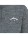 Logo Knit Top Gray - CALLAWAY GOLF - BALAAN 9