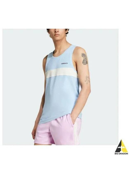 adidas 80s premium cut line rib tank top JC6525 - ADIDAS - BALAAN 1