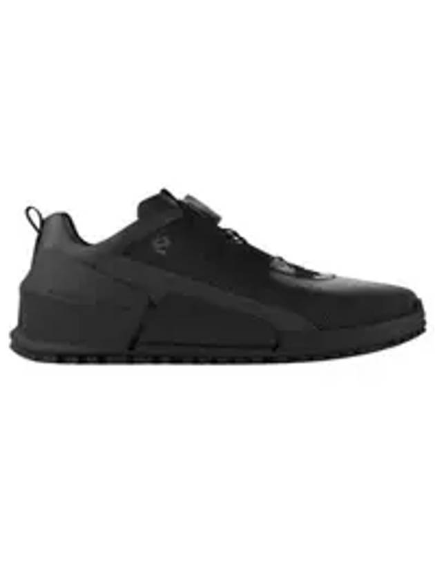 Biom 2.0 Leather Low Top Sneakers Black - ECCO - BALAAN 1