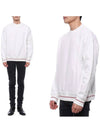 Crew Neck Cotton Sweatshirt White - LORO PIANA - BALAAN 3