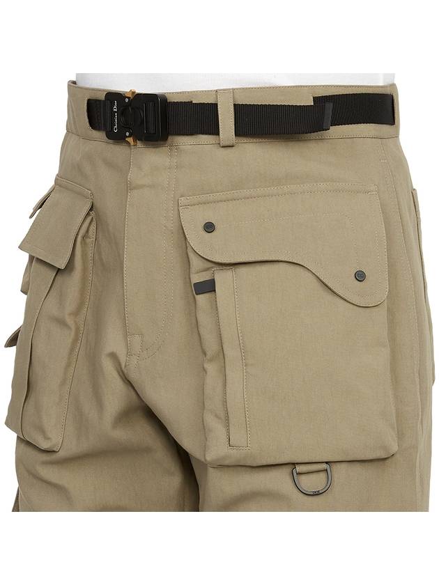 Casual Cargo Pants Beige - DIOR - BALAAN 9