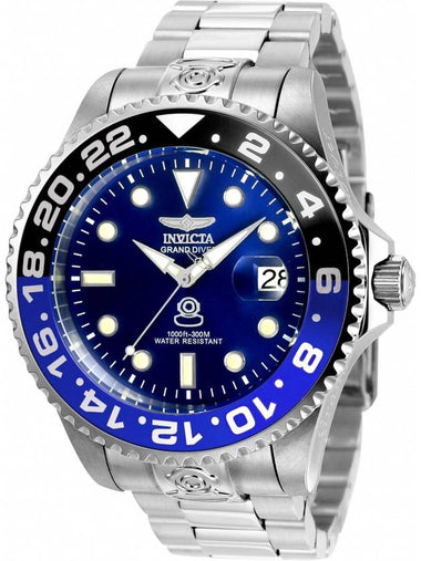 Invicta Grand Diver Automatic Blue Dial Batman Bezel Men's Watch 21865 - INVICTA - BALAAN 1