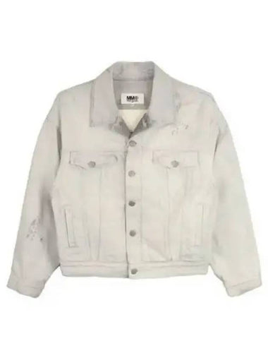 Denim Jacket White - MAISON MARGIELA - BALAAN 1