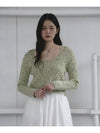 Nep Yarn Top Pullover Knit Set Pink - THE GREEN LAB - BALAAN 7