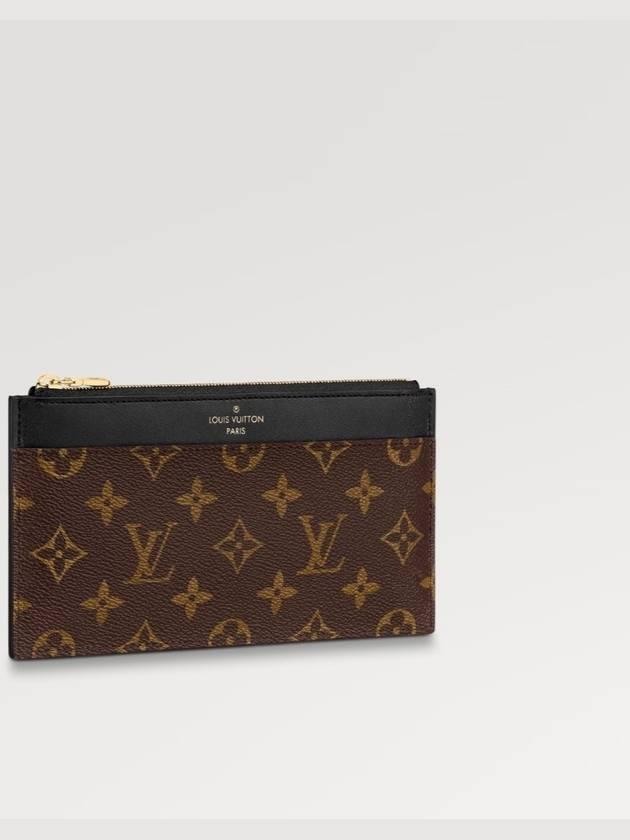 Slim Purse Monogram Card Wallet Brown - LOUIS VUITTON - BALAAN 4