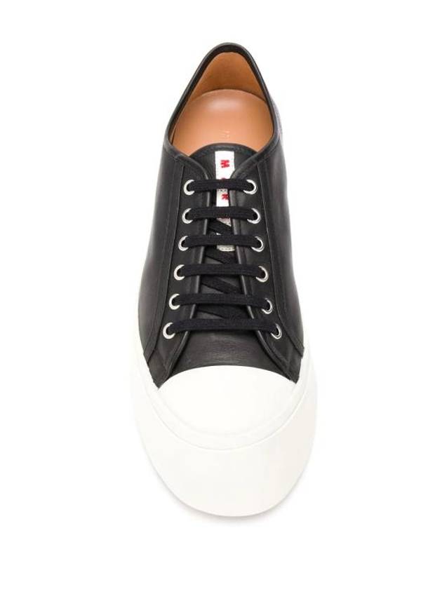 Pablo Platform Nappa Leather Low Top Sneakers Black - MARNI - BALAAN 5