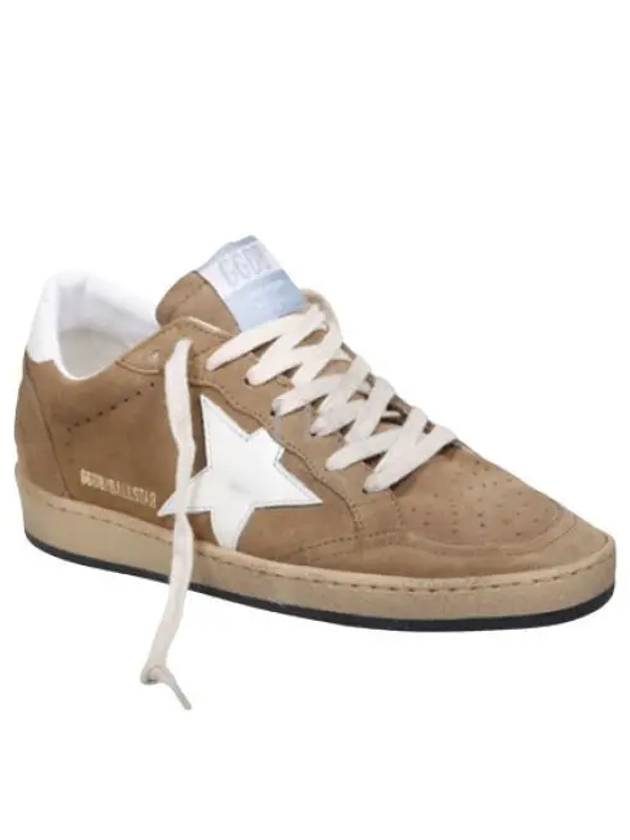 Ball Star Suede Low Top Sneakers Brown - GOLDEN GOOSE - BALAAN 2