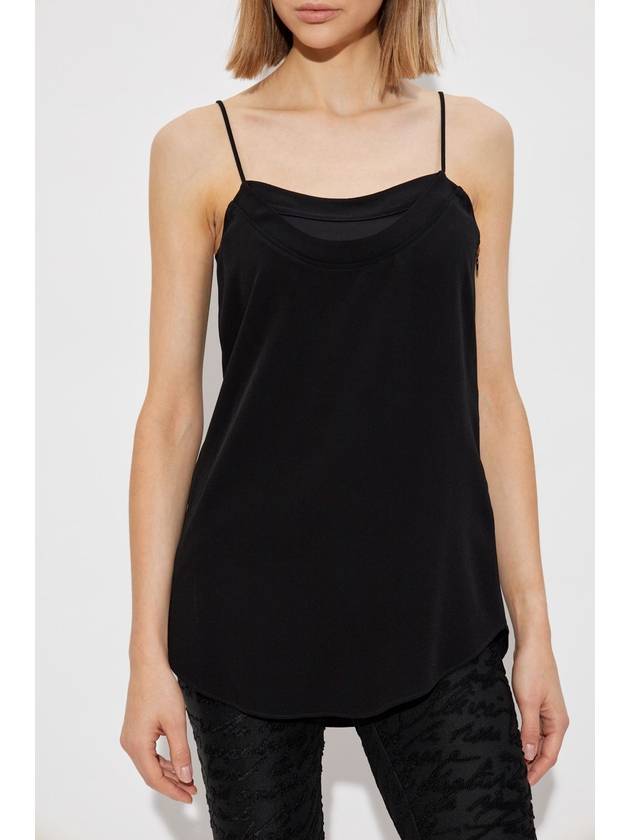 Balmain Strappy Top, Women's, Black - BALMAIN - BALAAN 3