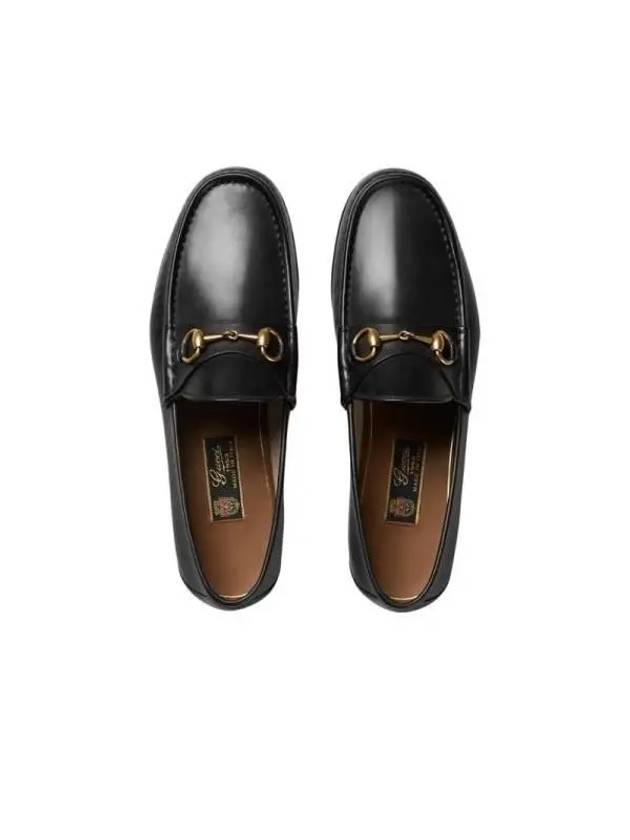 1953 Horsebit Leather Loafers Black - GUCCI - BALAAN 6