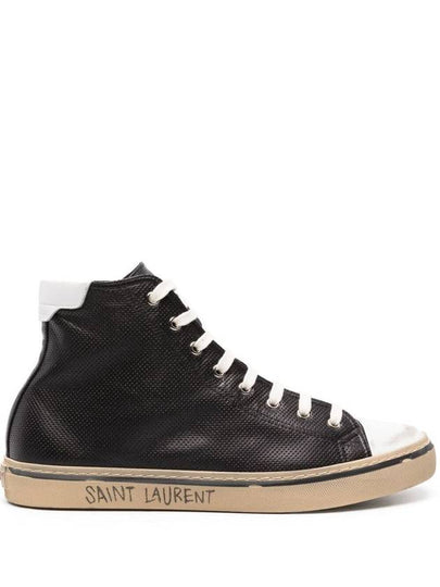 Malibu High Top Sneakers 757320 AACLQ 1090 B0110933771 - SAINT LAURENT - BALAAN 2