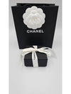 Crystal Two-tone CC Logo Earrings Silver Black - CHANEL - BALAAN 9