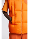 Apus Padded Vest Orange - MONCLER - BALAAN 9