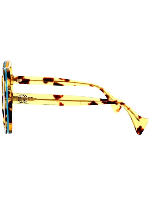 tortoiseshell effect oversized frame sunglasses GG1240S - GUCCI - BALAAN 4