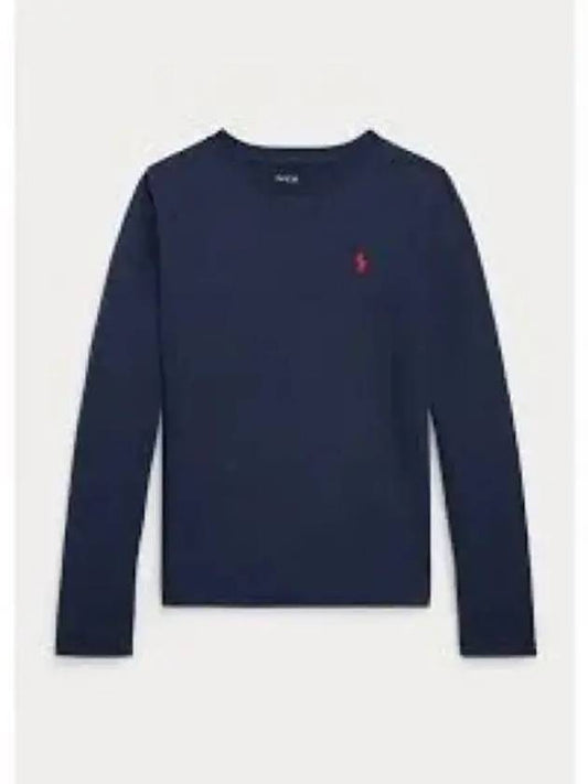 30 points classic fit jersey long sleeve t shirt navy - POLO RALPH LAUREN - BALAAN 2