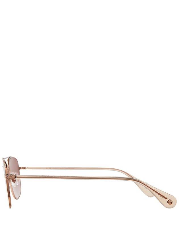 Garrett Leight CLUBHOUSE II SUN Rose Gold-Brew - GARRETT LEIGHT - BALAAN 3