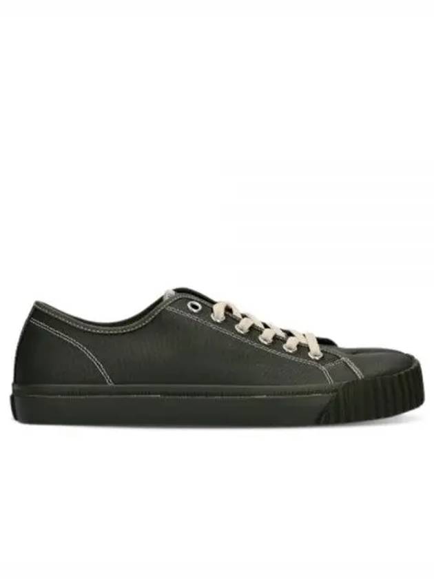 Tabi Canvas Low Top Sneakers Green - MAISON MARGIELA - BALAAN 2