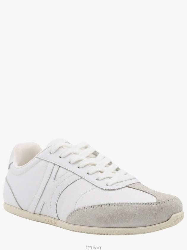 JoGGer Lace Up Low Top Sneakers White - CELINE - BALAAN 3