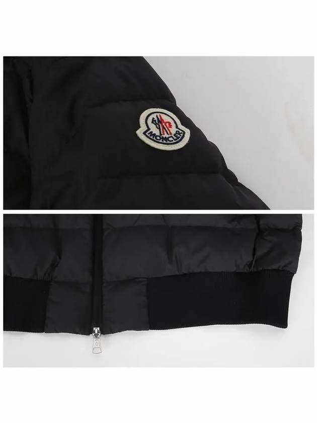 Mounier Bomber Short Padding Black - MONCLER - BALAAN 7