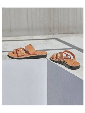 SANDALS NO 8 THE GOOD SHEPHERD TAN Unisex - JERUSALEM - BALAAN 1