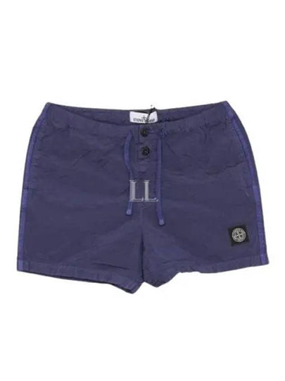 Swimming Nylon Trunk Shorts Purple Blue - STONE ISLAND - BALAAN 2