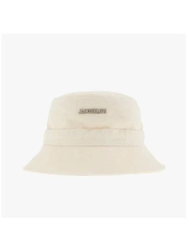 Le bob Gadjo Bucket Hat Offwhite - JACQUEMUS - BALAAN 3