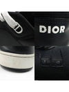 Men s Dior Christian 3SN272ZPP Black Leather Sneakers 43 gt Gangbuk used luxury goods - DIOR - BALAAN 9