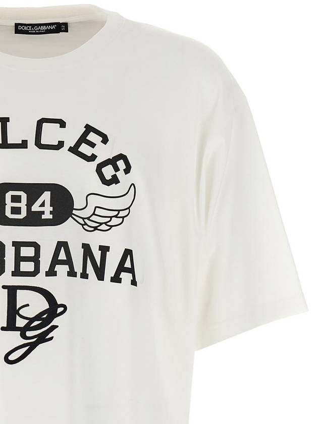 Dolce & Gabbana Logo Print T-Shirt - DOLCE&GABBANA - BALAAN 3