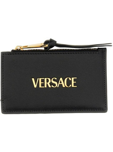 ZIPPERED CARD HOLDER - VERSACE - BALAAN 1