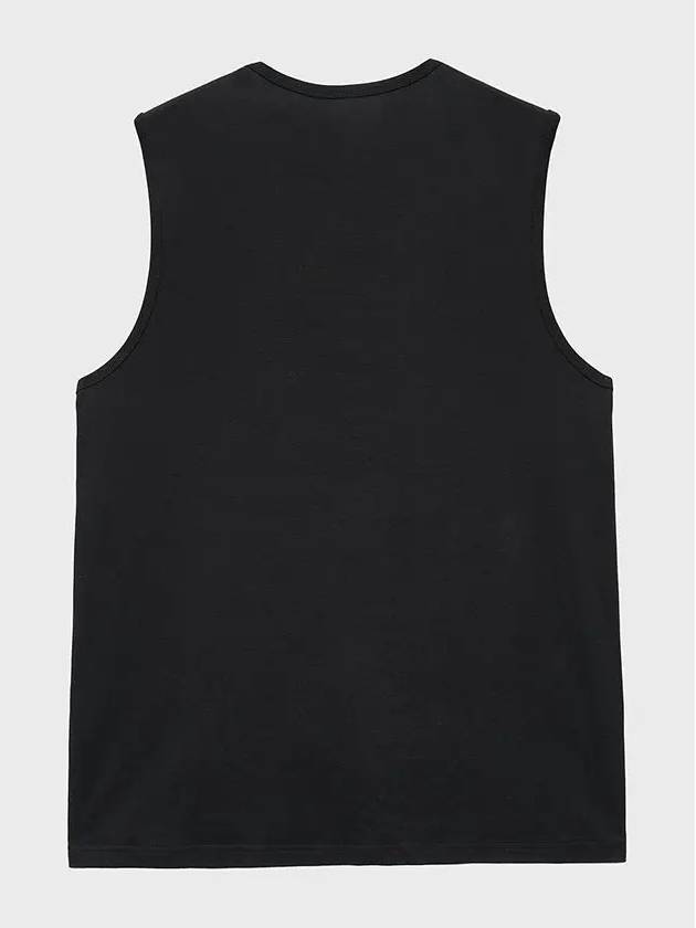 Cotton Regular Sleeveless Black - NOIRER - BALAAN 4