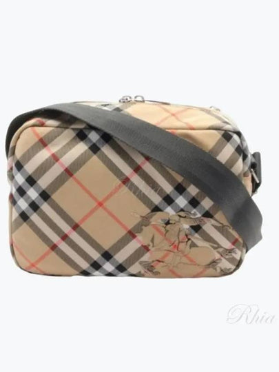 Vintage Check Messenger Bag Beige - BURBERRY - BALAAN 2