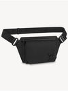 Takeoff LV Aerogram Sling Belt Bag Black - LOUIS VUITTON - BALAAN 2