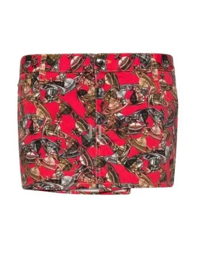 Crazy ORB H Line Skirt Red - VIVIENNE WESTWOOD - BALAAN 2