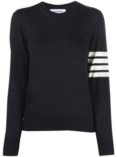 Sweater FKA280A Y1014 415 Navy - THOM BROWNE - BALAAN 1