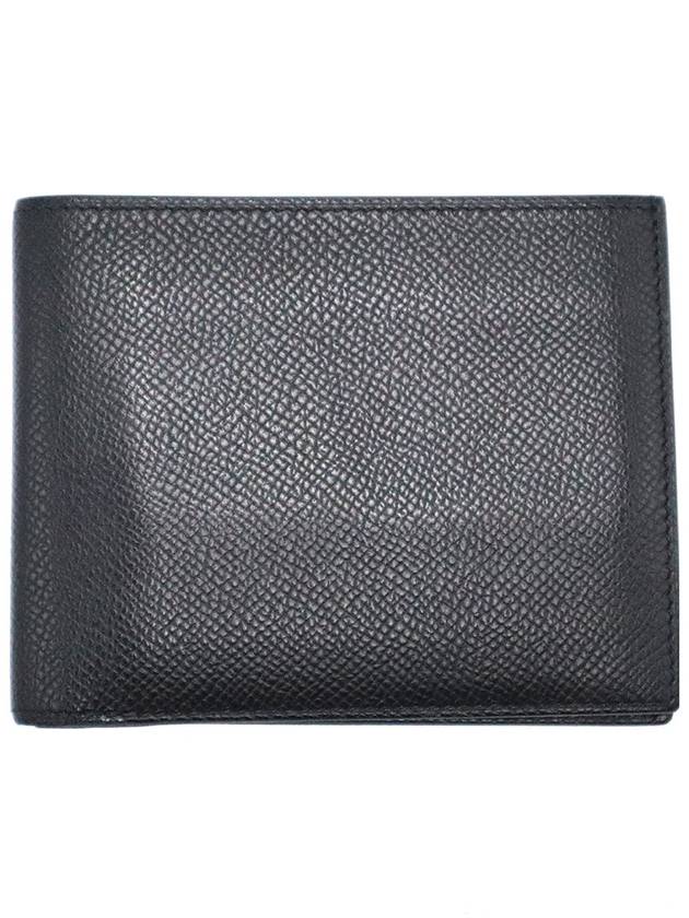 Women s Hermes H0430132CA89 Black Apsong Calfskin MC2 Corpenic Men Bicycle Wallet Z Engraving gt Half Gangbuk used luxury goods - HERMES - BALAAN 2