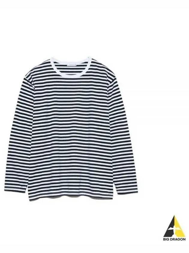 COOLMAX Stripe Jersey LS Tee SUHS423 KW Long Sleeve T Shirt - NANAMICA - BALAAN 1