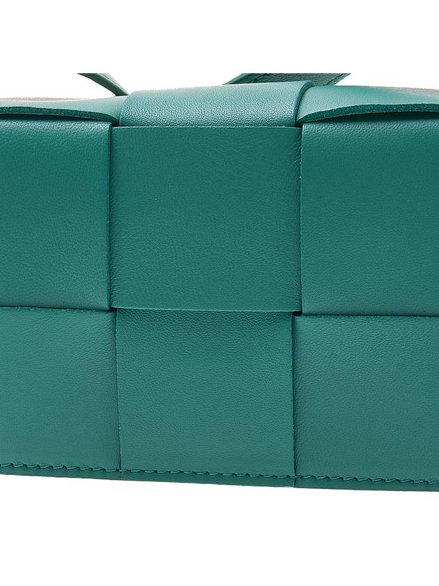 Intrecciato Cassette Small Cross Bag Green - BOTTEGA VENETA - BALAAN 7