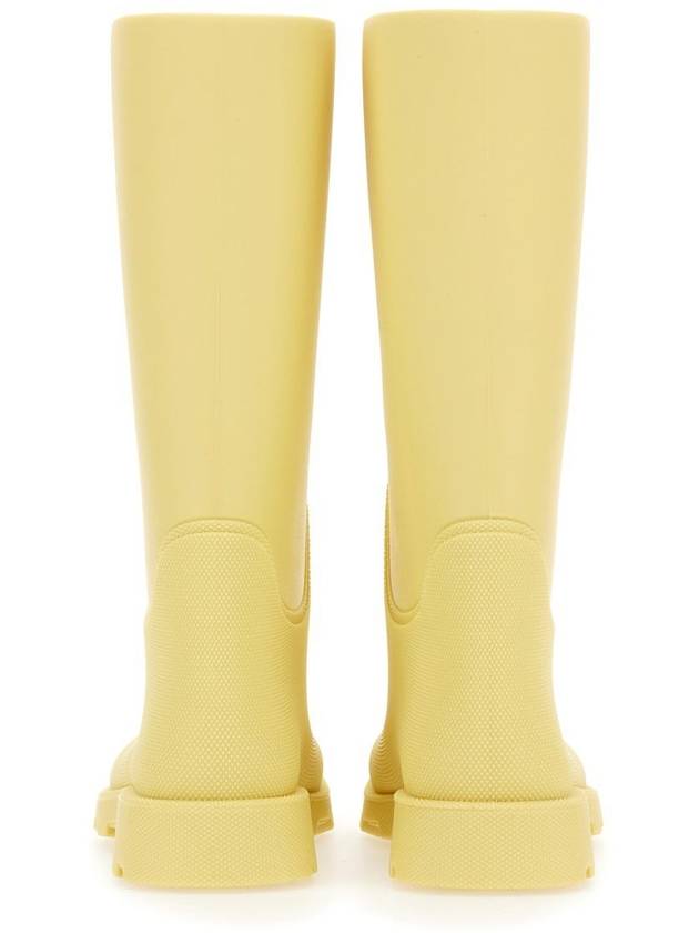 Marsh Long Rain Boots Beige - BURBERRY - BALAAN 4