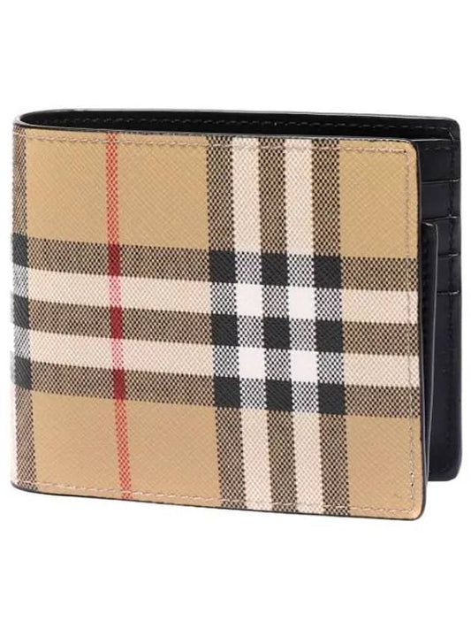 Vintage Check Bicycle Wallet Men - BURBERRY - BALAAN 1