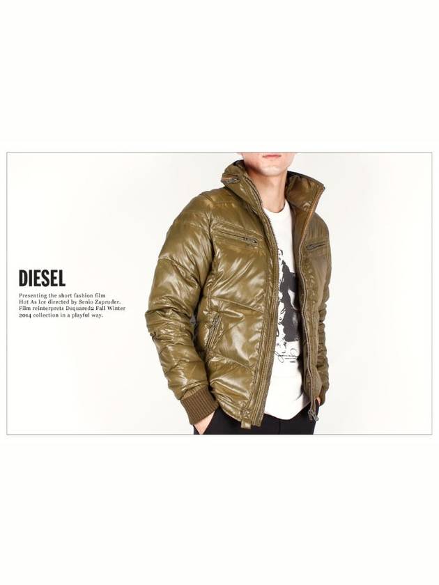 Man WANTON padded jacket 51F - DIESEL - BALAAN 2