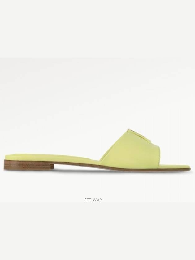 1ACTSA NEW LV Capri Flat Mule Sandals - LOUIS VUITTON - BALAAN 4