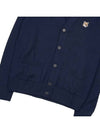 Fox Head Patch Classic Cardigan Navy - MAISON KITSUNE - BALAAN 8