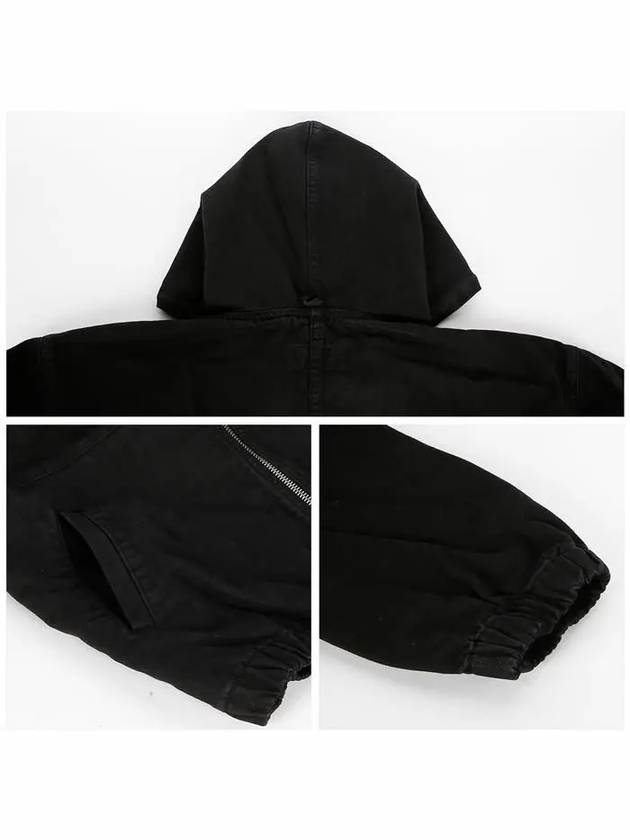 Work hooded zip up black - STUSSY - BALAAN 7