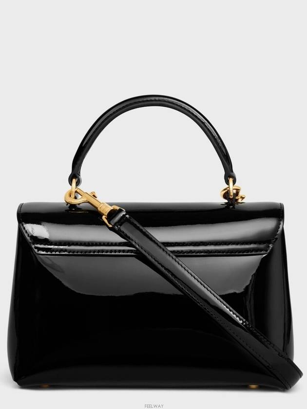 Black Gold Teen Patent Nino Bag 118113FYJ 38NO - CELINE - BALAAN 5