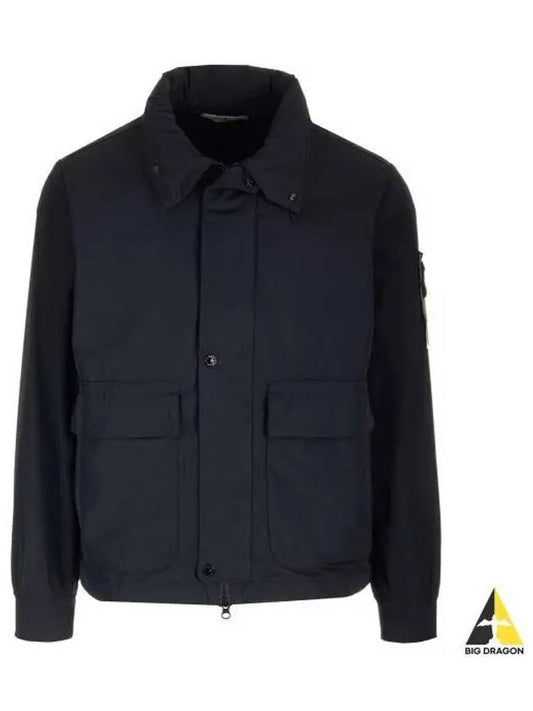 Compass Badge Jacket Navy - STONE ISLAND - BALAAN 2