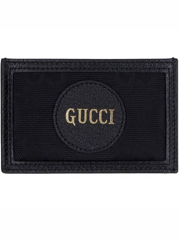 Logo Off The Grid Card Wallet Black - GUCCI - BALAAN 3