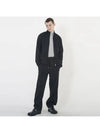 Ribbed Knit Cardigan Zip up Black - CHANCE'S NOI - BALAAN 7