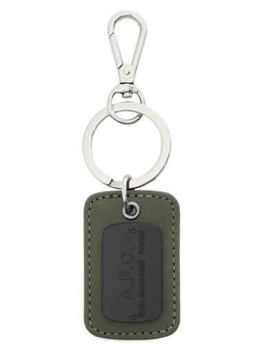 Clefs Miles Logo Keyring Green - A.P.C. - BALAAN 1