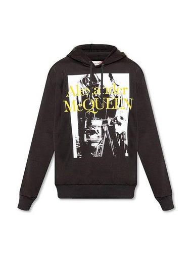 logo graphic hoodie - ALEXANDER MCQUEEN - BALAAN 1